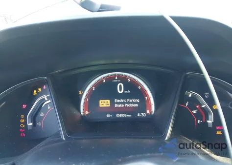 2018 Honda Civic Si из США, поврежденный, VIN 2HGFC3A57JH751737